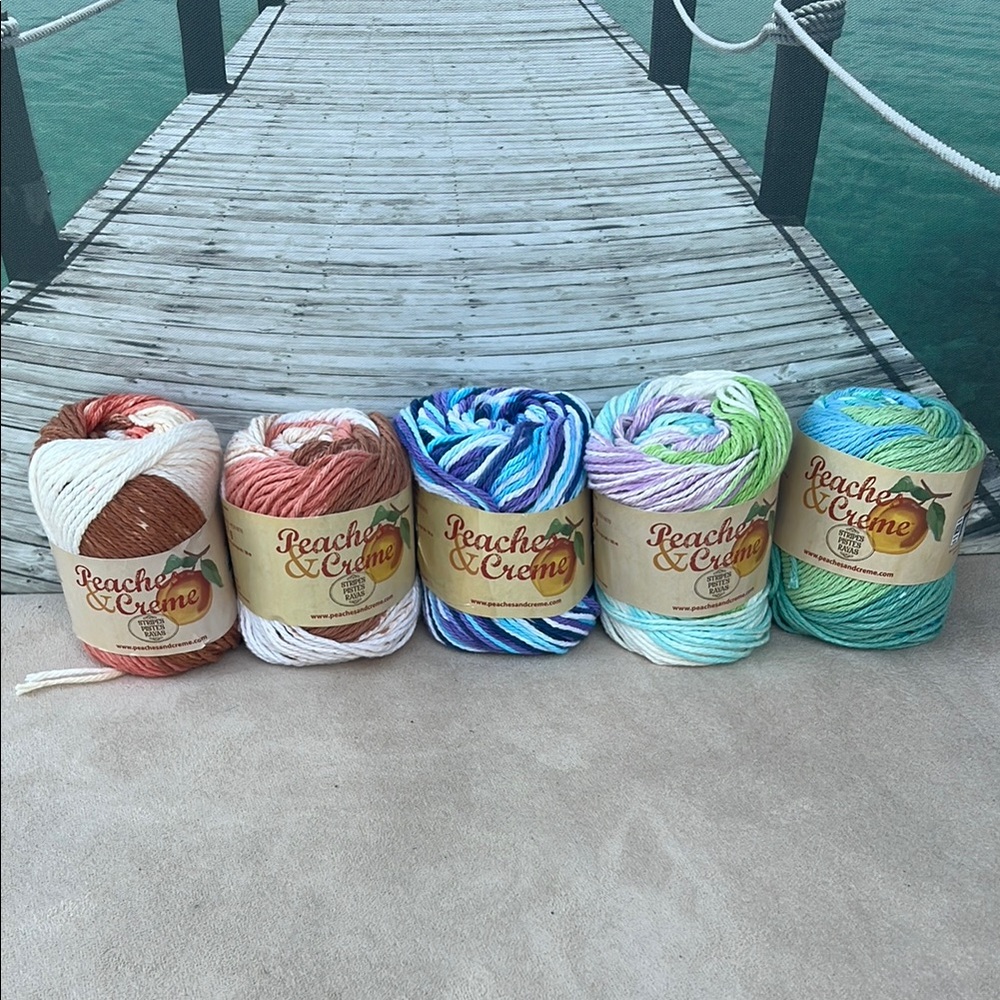 Peaches & Creme Yarn Bundle